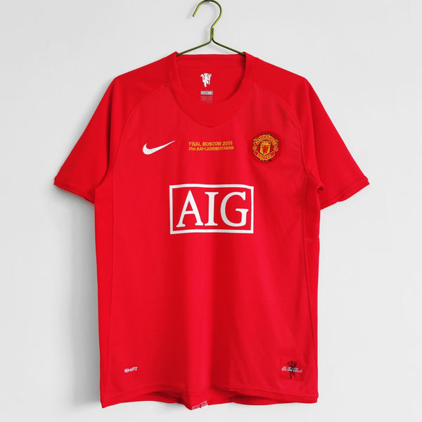 Manchester United maillot Domicile Rétro 2007…