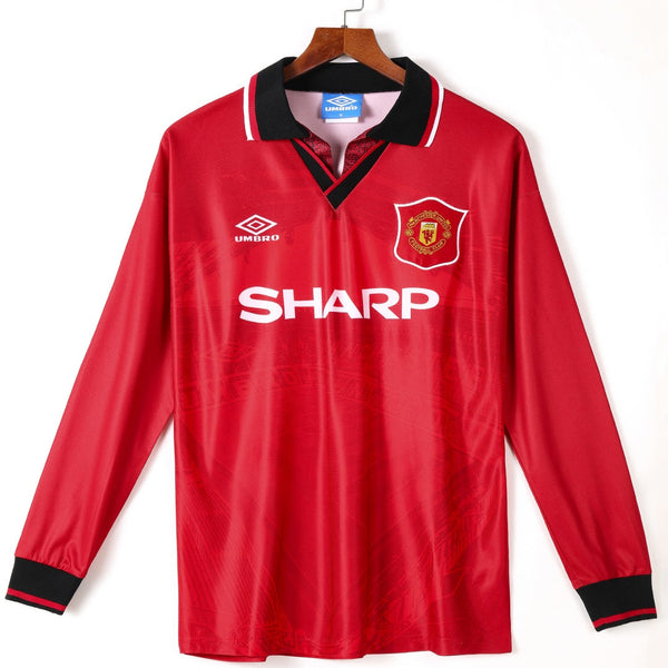 1994-1996 Manchester United Domicile maillot Retro…