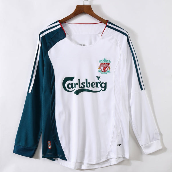 2006-2007 Maillot Retro Liverpool Extérieur Manches…