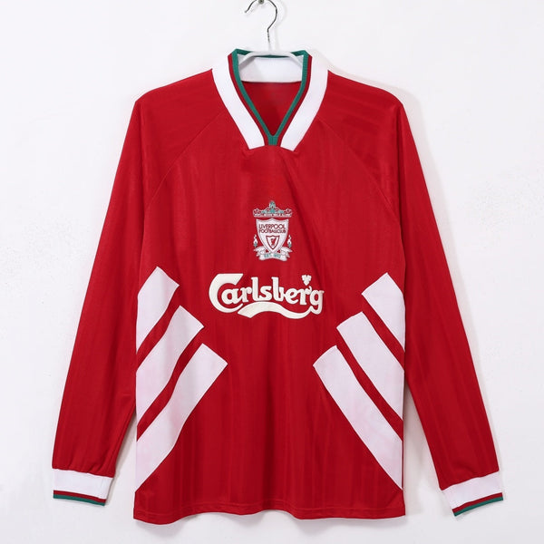 1993-1995 Maillot Retro Liverpool Domicile Manches…