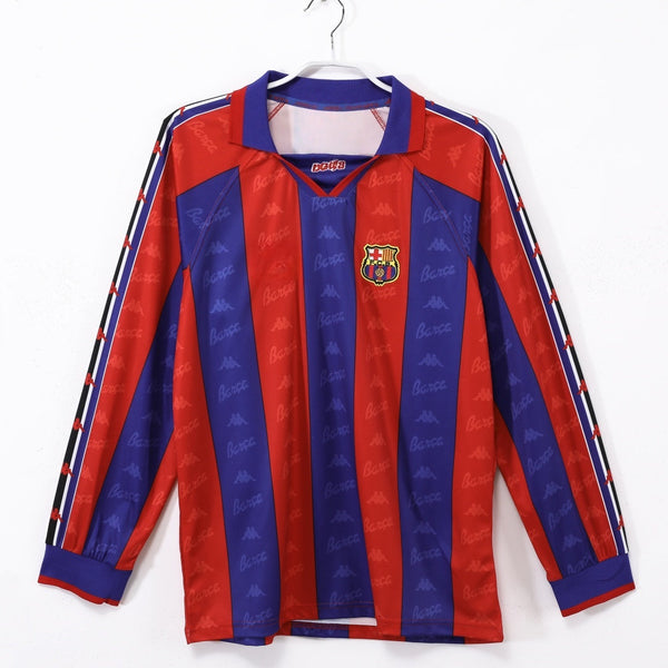 1995-1997 Maillot Barcelone Domicile Rétro Manches…