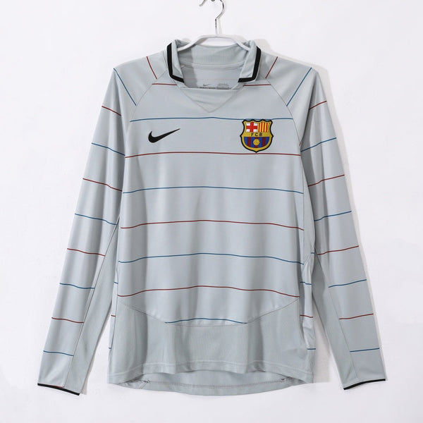 2003-2004 Maillot Barcelone Extérieur Rétro Manches…