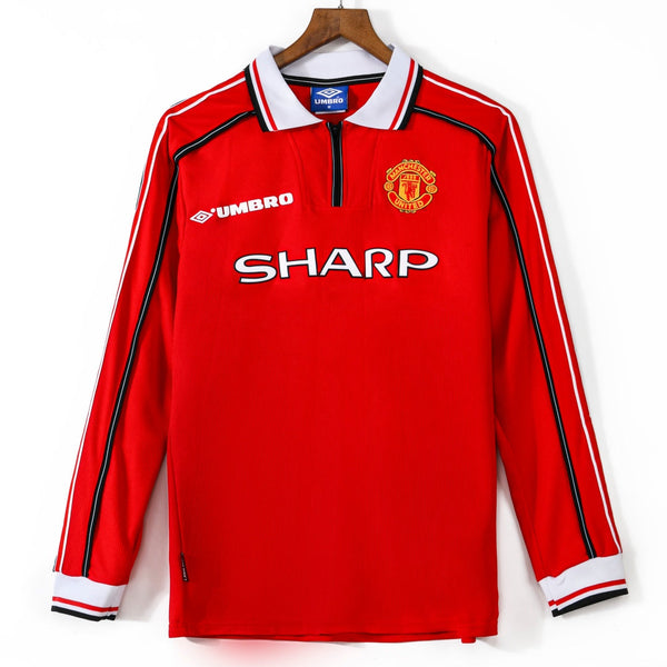 1998-1999 Manchester United Domicile maillot Retro…
