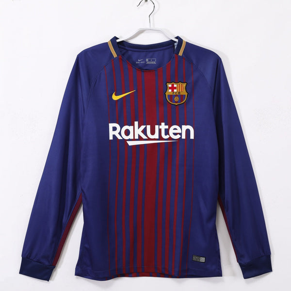 2017-2018 Maillot Barcelone Domicile Rétro Manches…