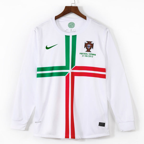 2011-2012 Portugal Extérieur maillot Retro Manches…