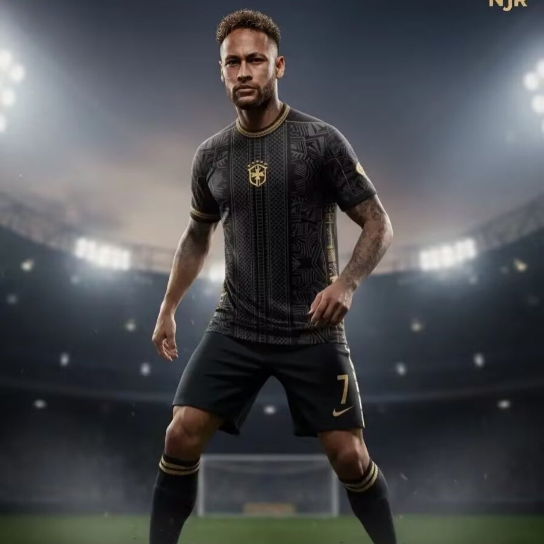 Maillot 25/26 Brésil Spécial black , — vue 4