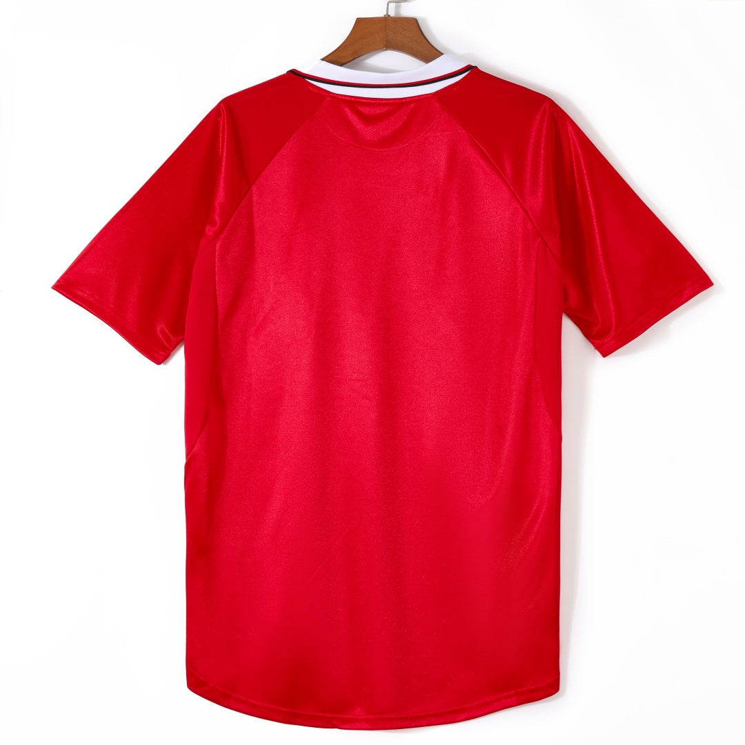 1999-2000 Maillot Manchester Domicile Retro — vue 2