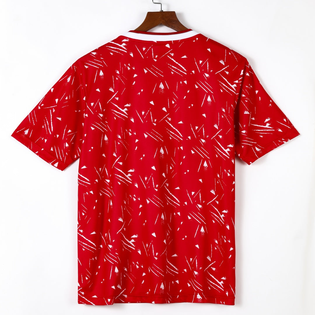 1989-1991 Maillot Liverpool Domicile Retro — vue 2