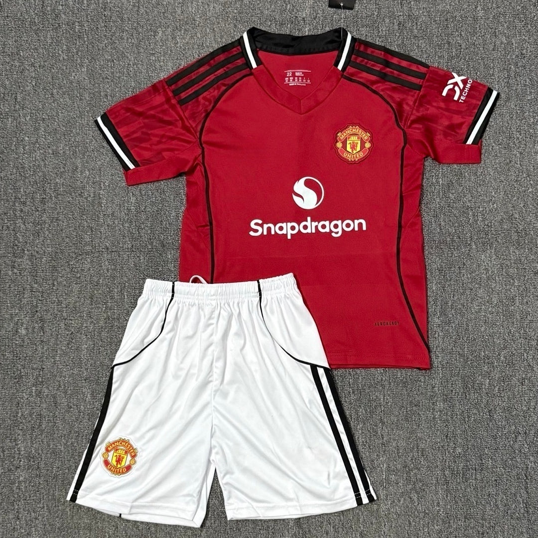 25/26 Ensemble Enfant Manchester United Domicile — vue 1