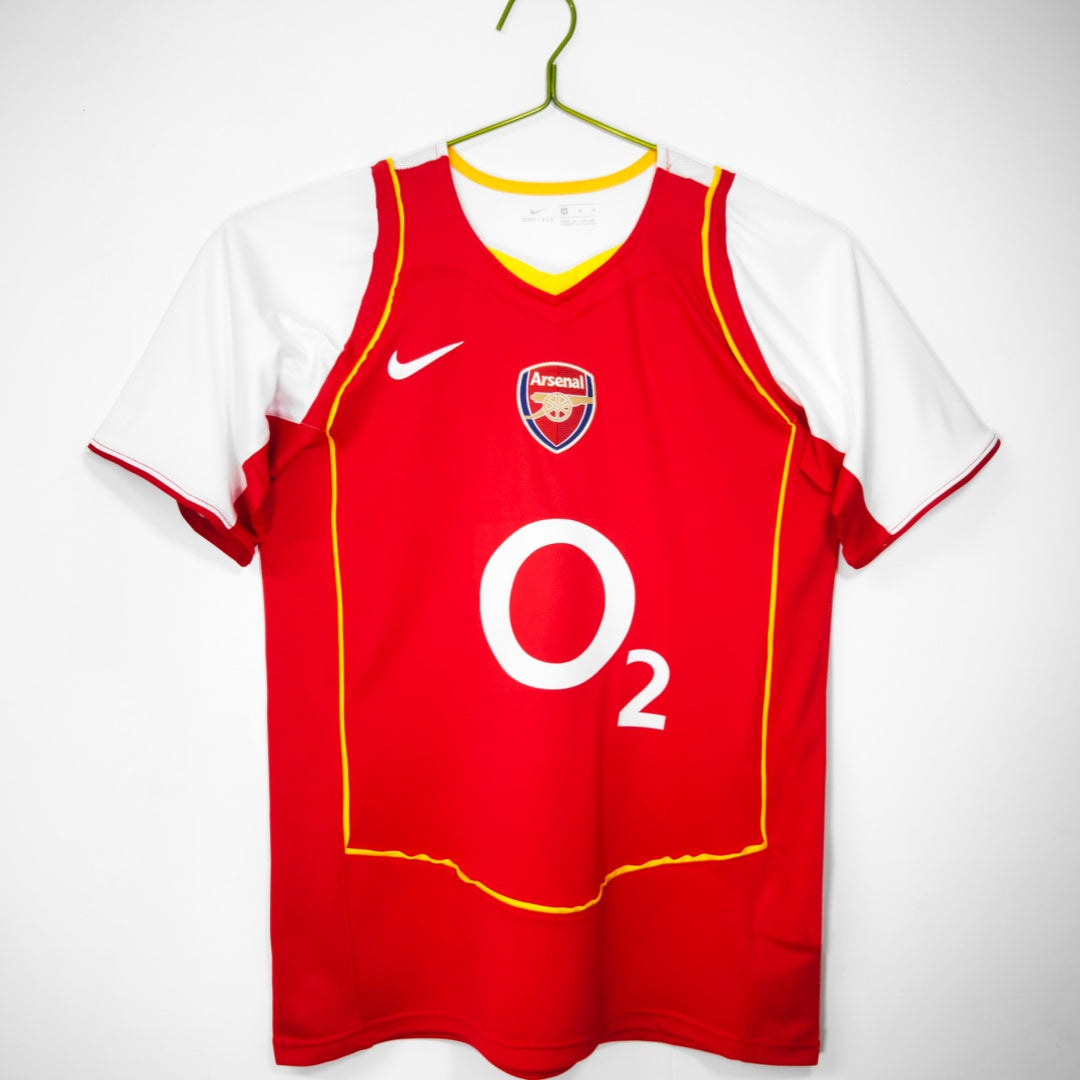 2004-2005 Maillot Arsenal Domicile Retro — vue 1