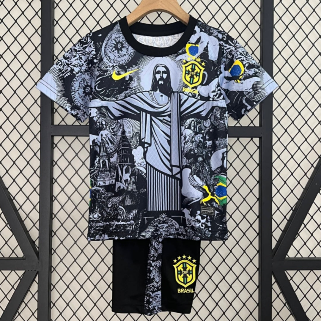 24/25 Ensemble Enfant Brésil Noir Spécial — vue 1