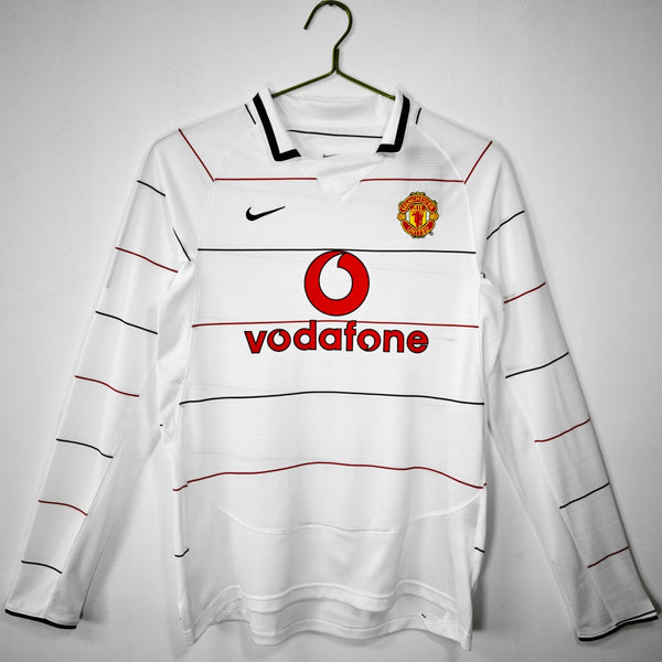 2003-2004 Manchester United Extérieur maillot Retro…