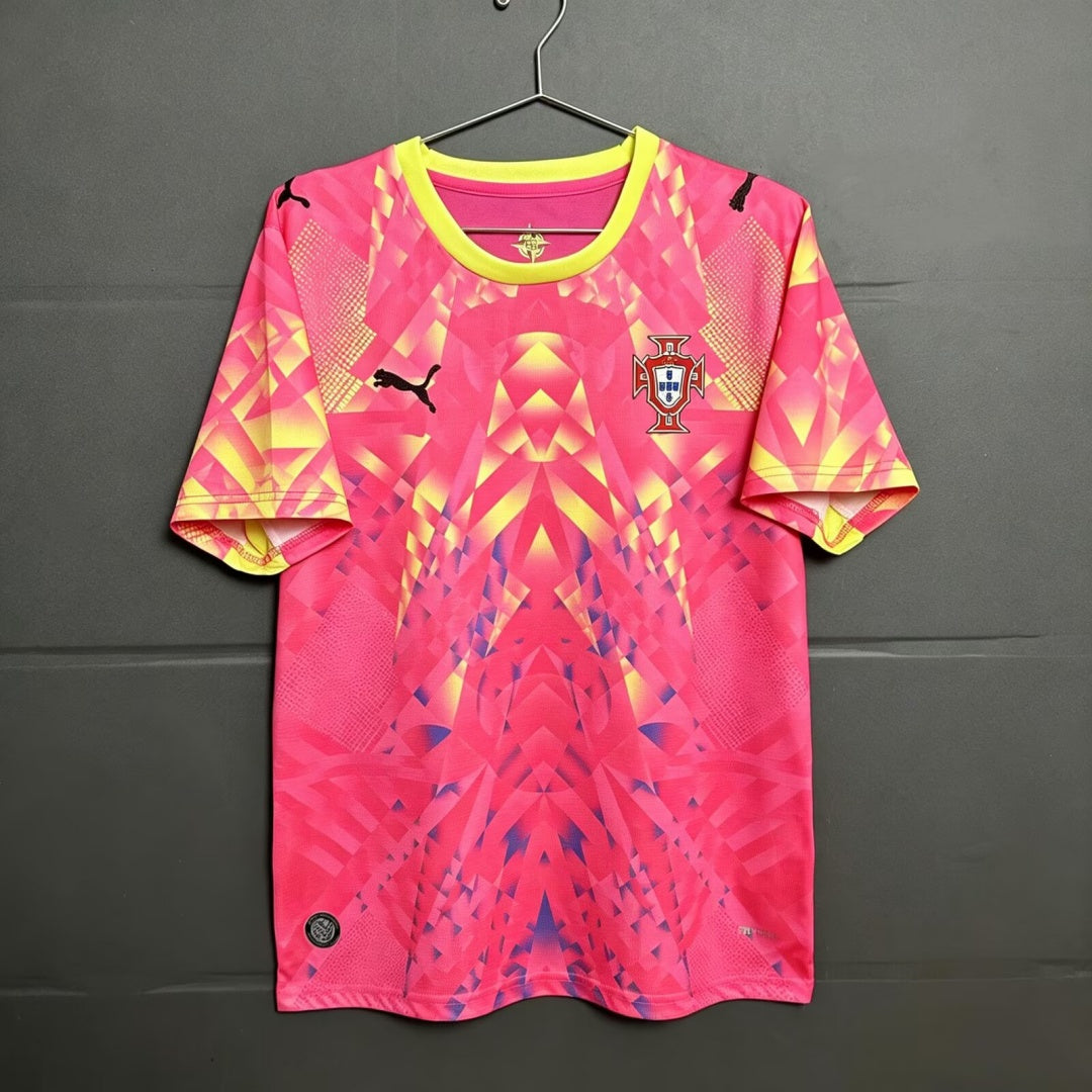 Maillot 2026 Portugal goalkeeper rose — vue 1