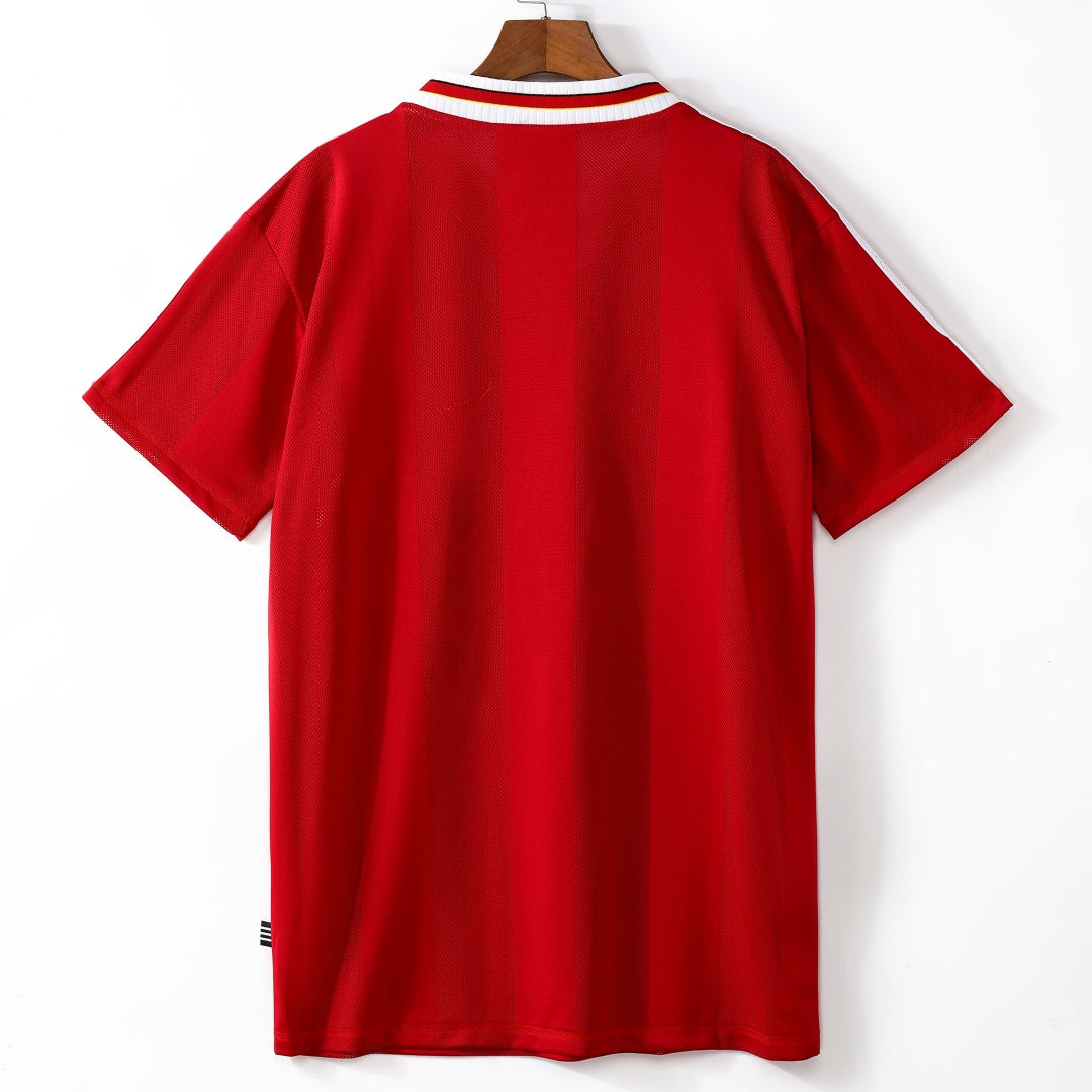 1995-1996 Maillot Liverpool Domicile Retro — vue 2