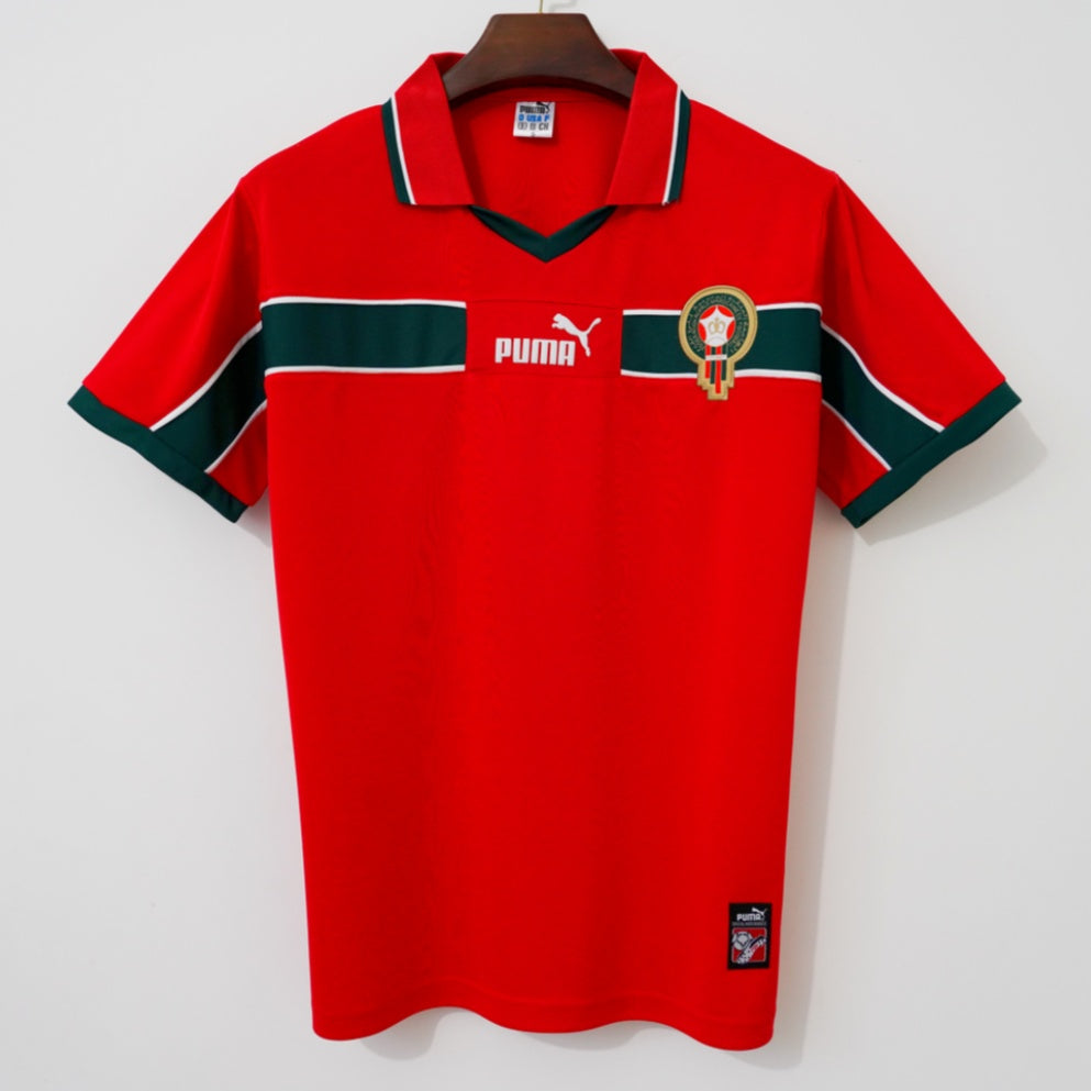 Maillot 1998 Maroc Extérieur Retro — vue 1