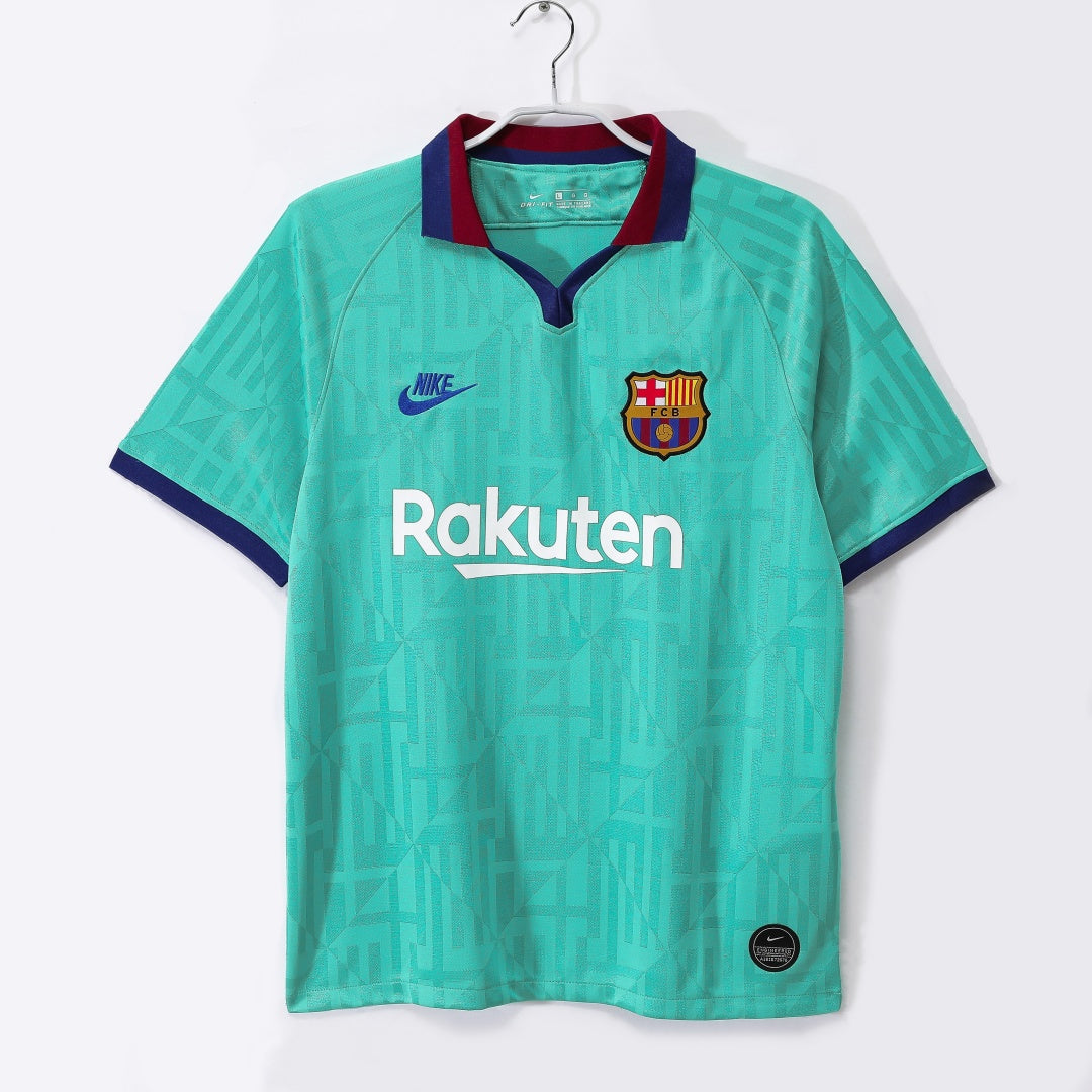 2019-2020 Maillot Barcelone Extérieur Rétro — vue 1