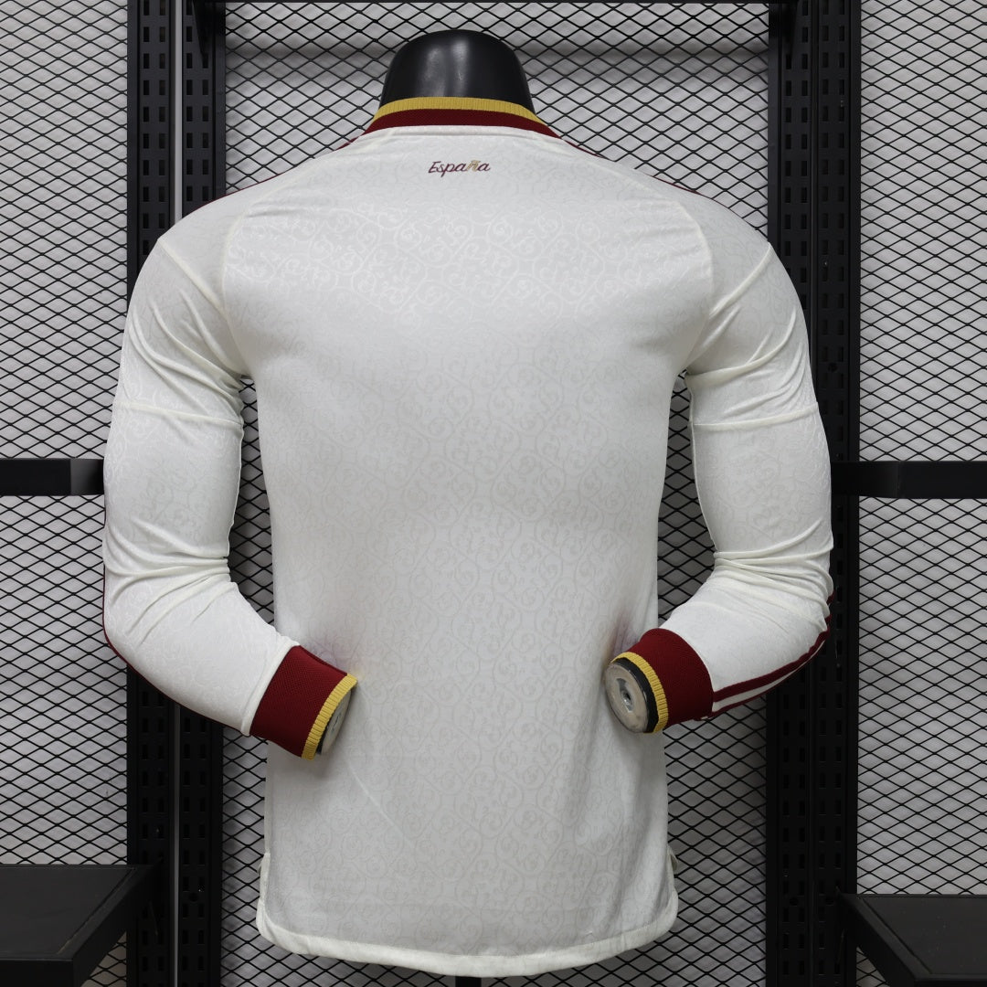 Maillot 2026 Espagne Extérieur player Manches Longues — vue 2