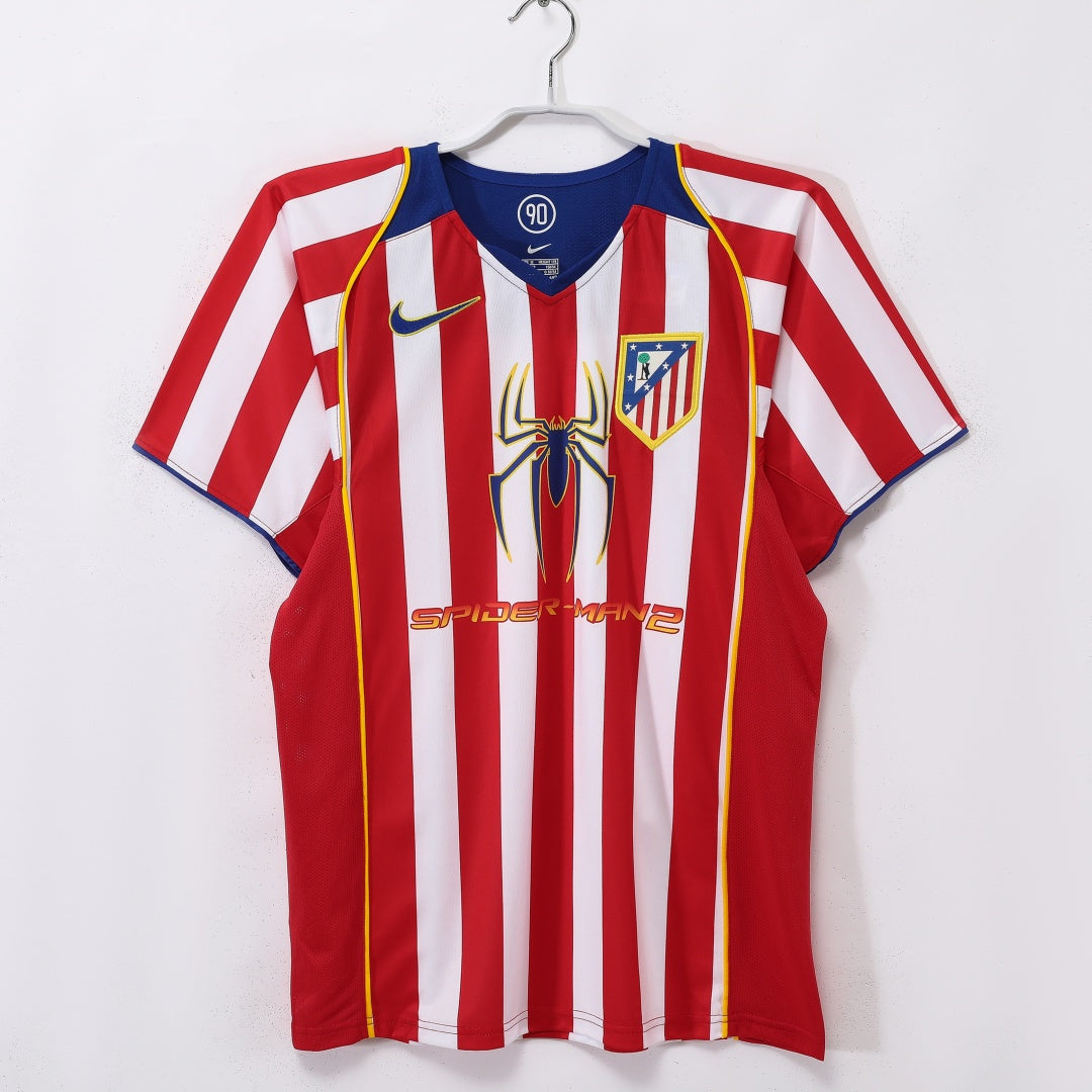 2004-2005 Atlético Madrid Domicile retro — vue 1