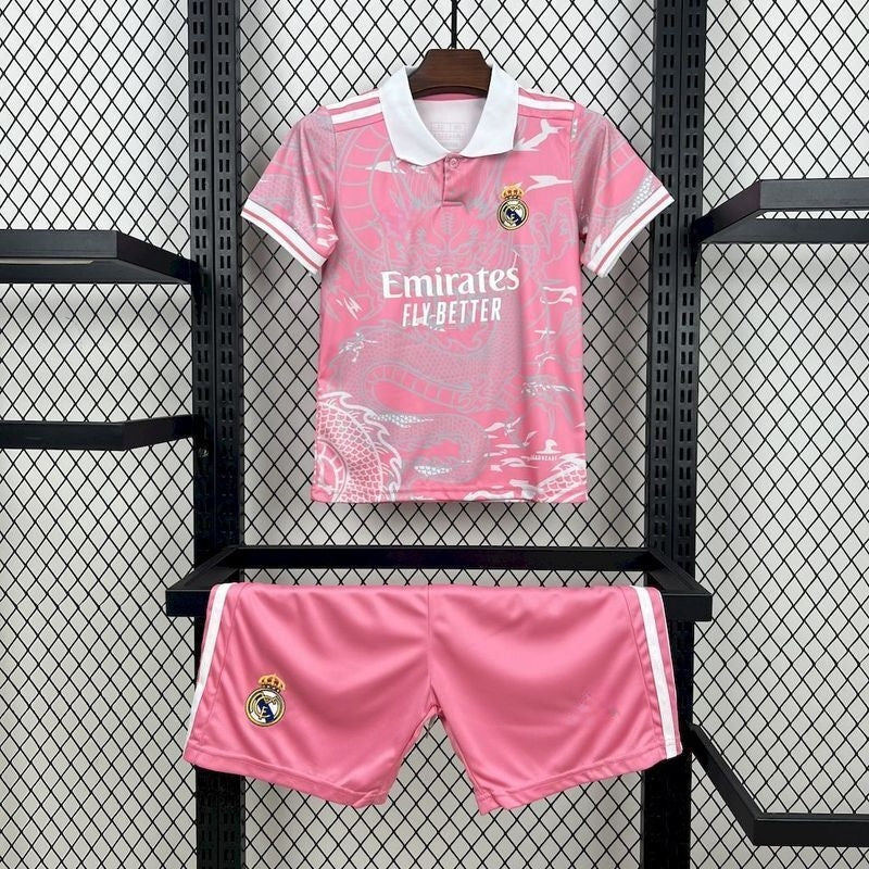 24/25 Ensemble Enfant Real Madrid Rose — vue 1