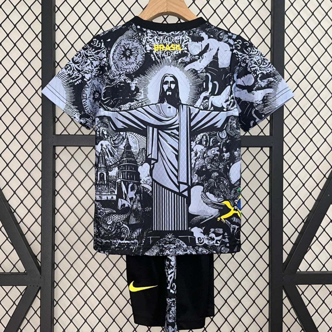 24/25 Ensemble Enfant Brésil Noir Spécial — vue 3