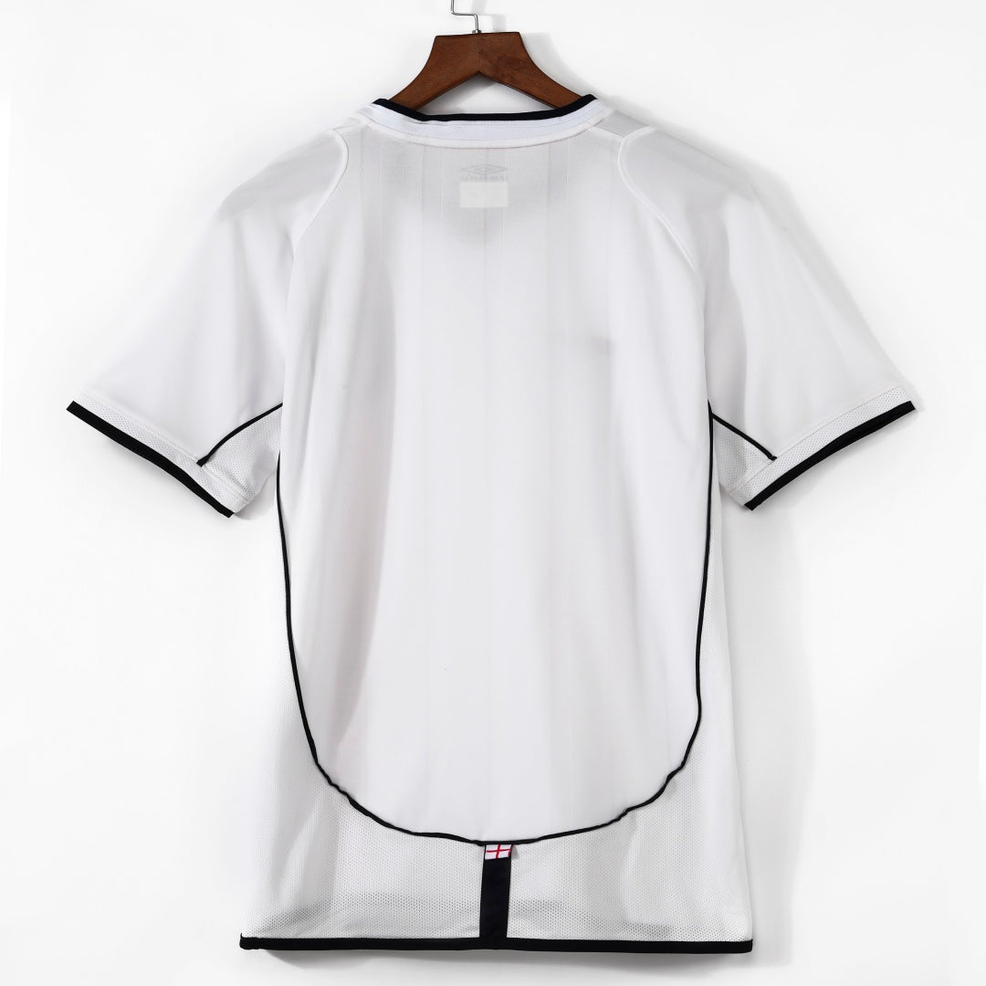 2001-2003 Maillot England Domicile Retro — vue 2