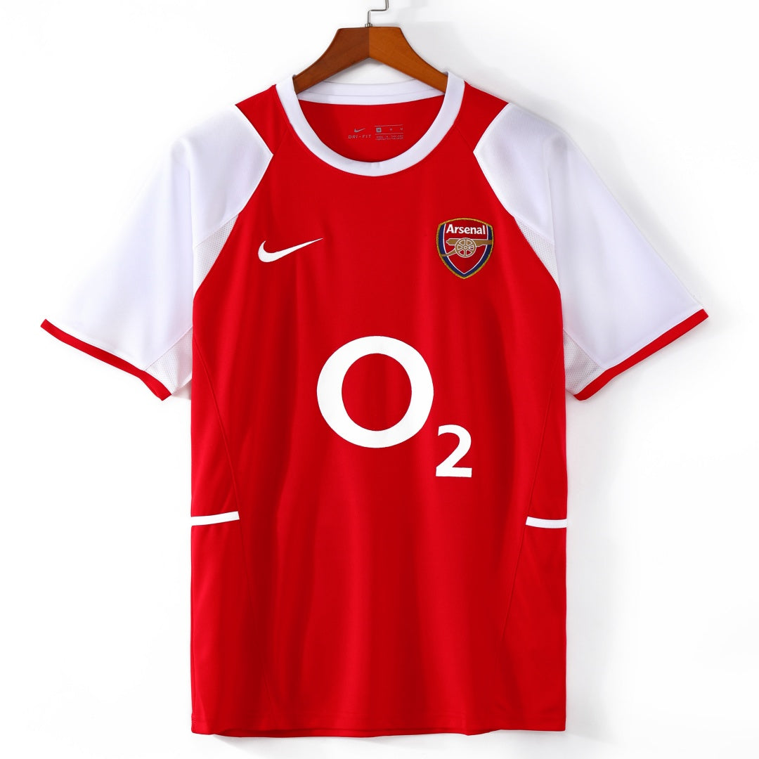 2002-2004Maillot Arsenal Domicile Retro — vue 1