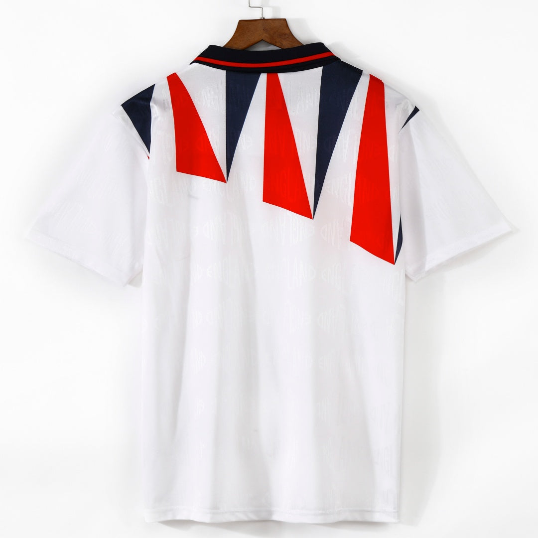 1992 Maillot England Domicile Retro — vue 2