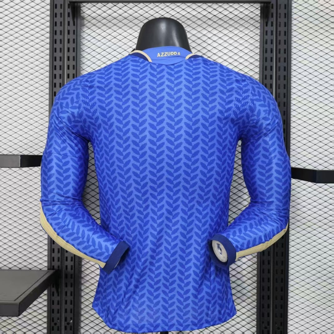 Maillot 25/26 Italie Domicile player Manches Longues — vue 2