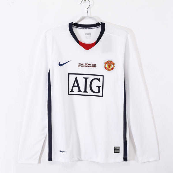 2008-2009 Manchester United Extérieur maillot Retro…