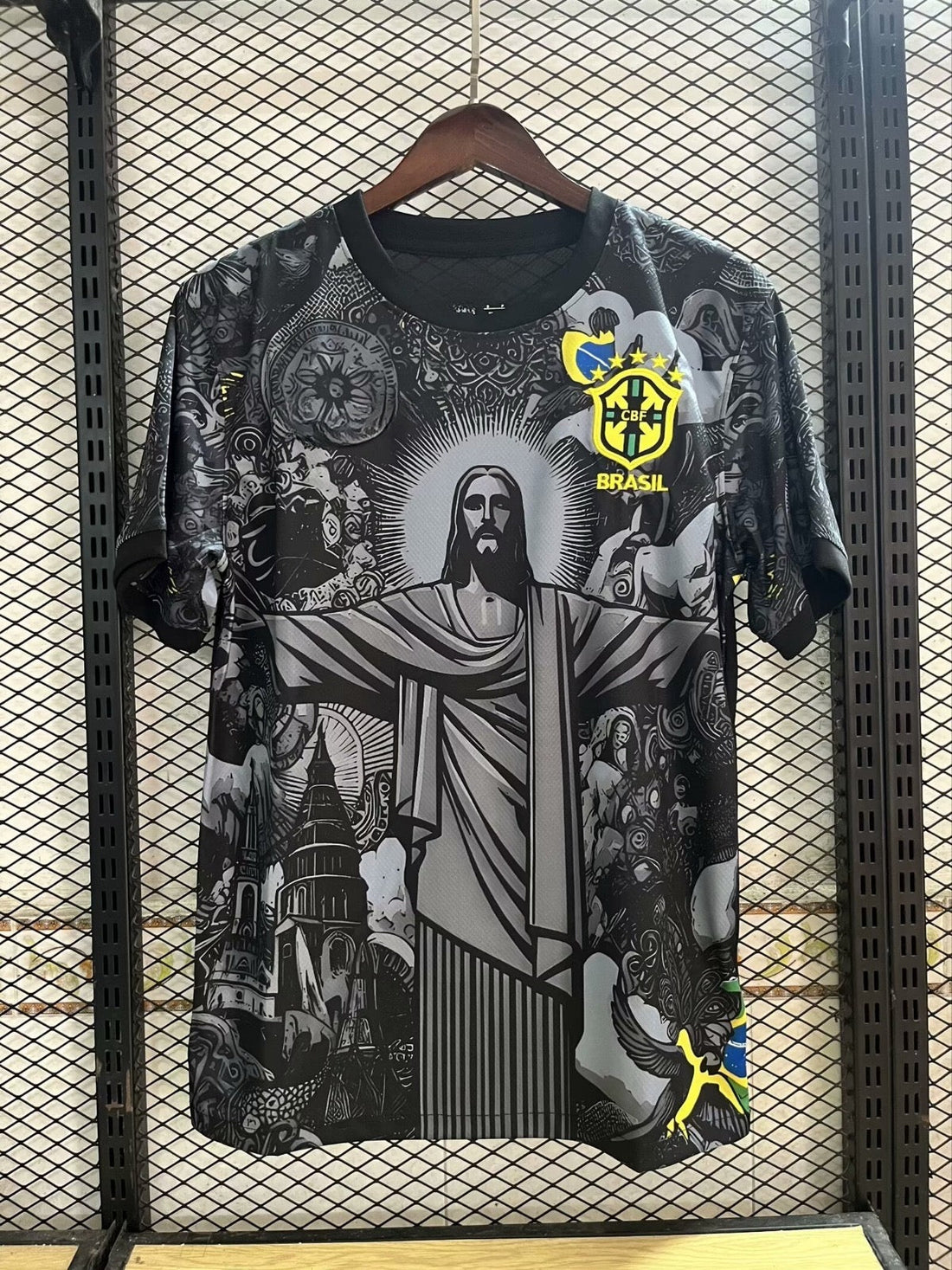 Maillot 24/25 Brésil Noir Spécial — vue 1