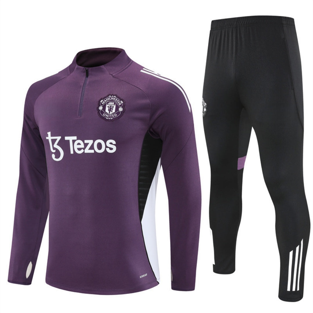 25/26 Ensemble Manchester United violet Spécial — vue 1