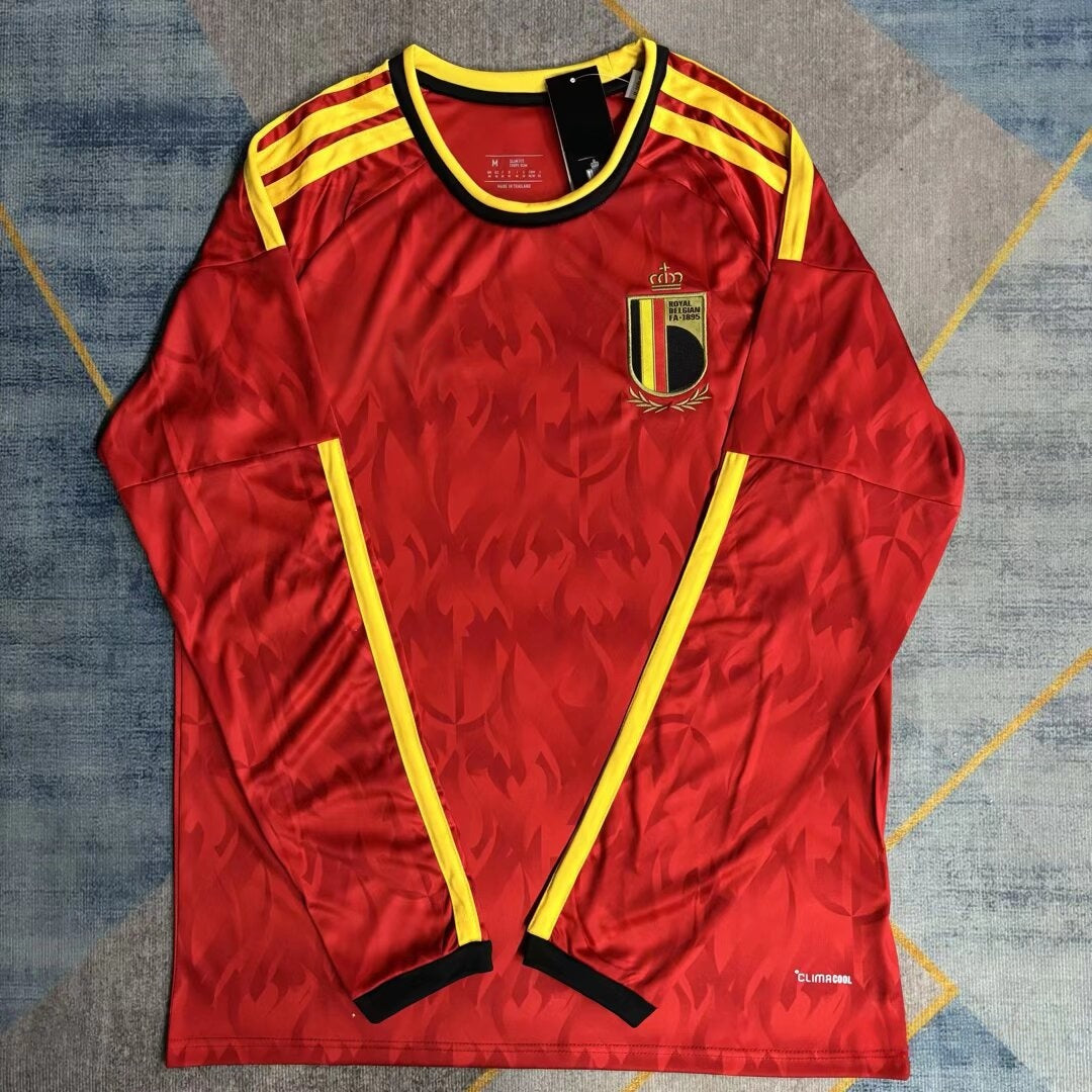 Maillot 25/26 Belgique Domicile Manches Longues — vue 1