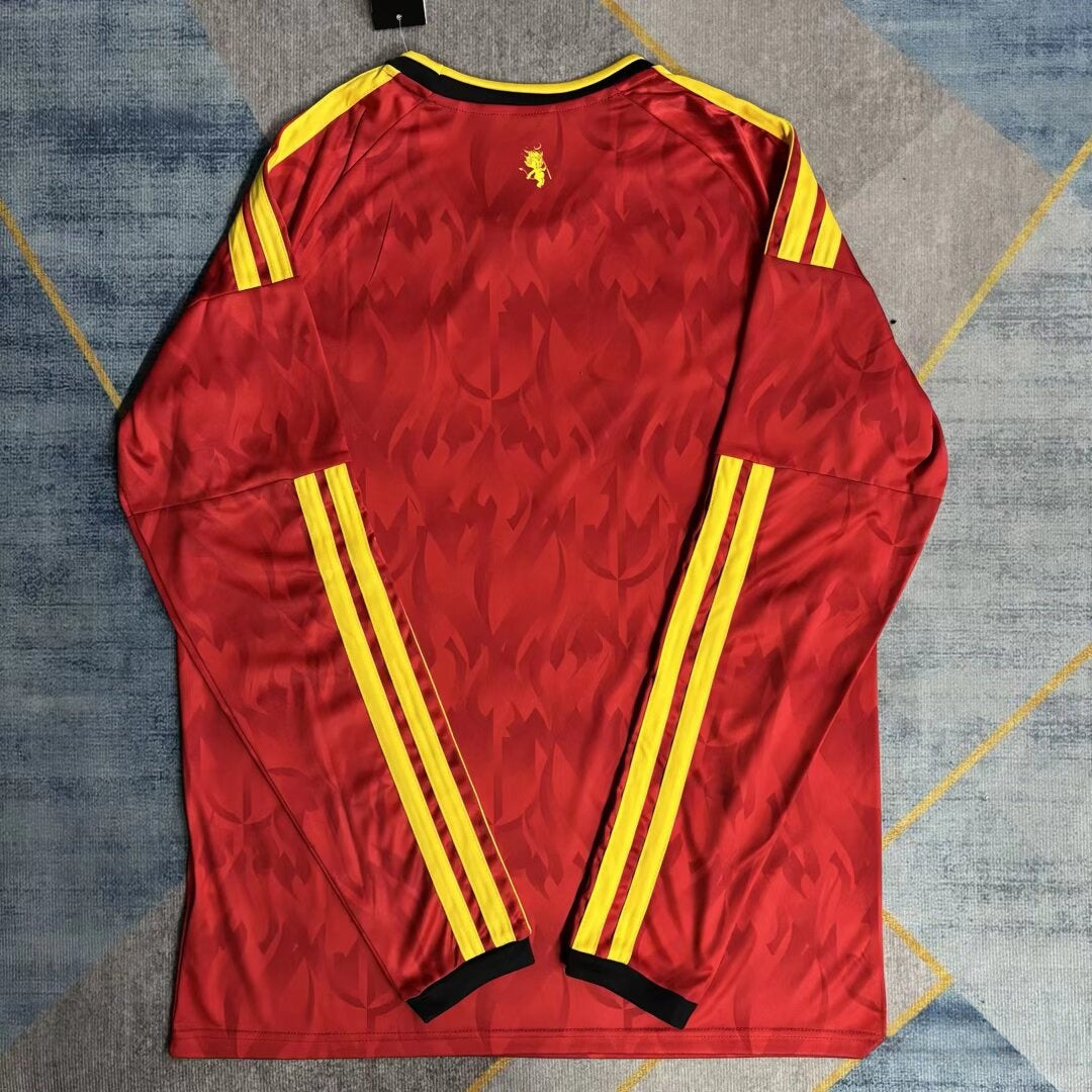 Maillot 25/26 Belgique Domicile Manches Longues — vue 2