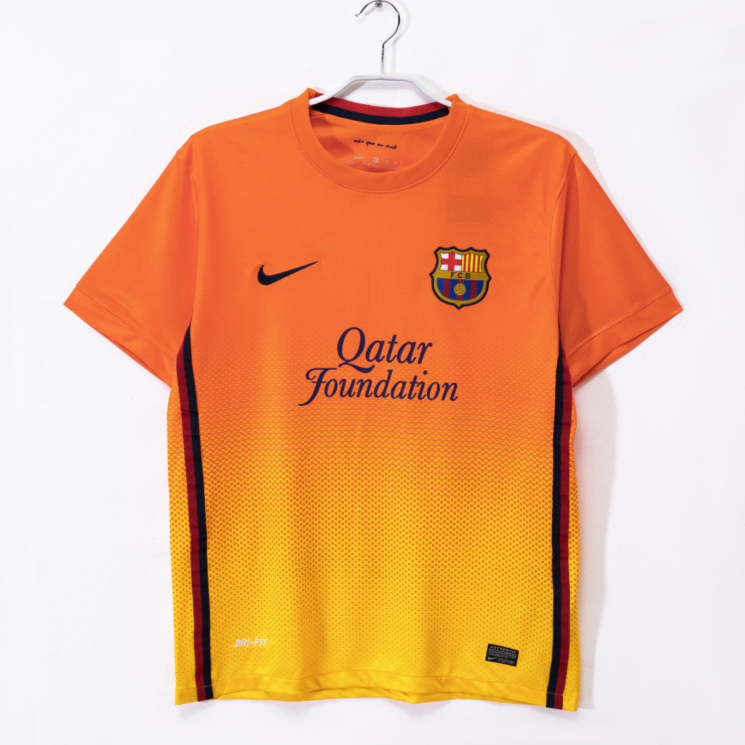 2012-2013 Maillot Barcelone Extérieur Rétro — vue 1