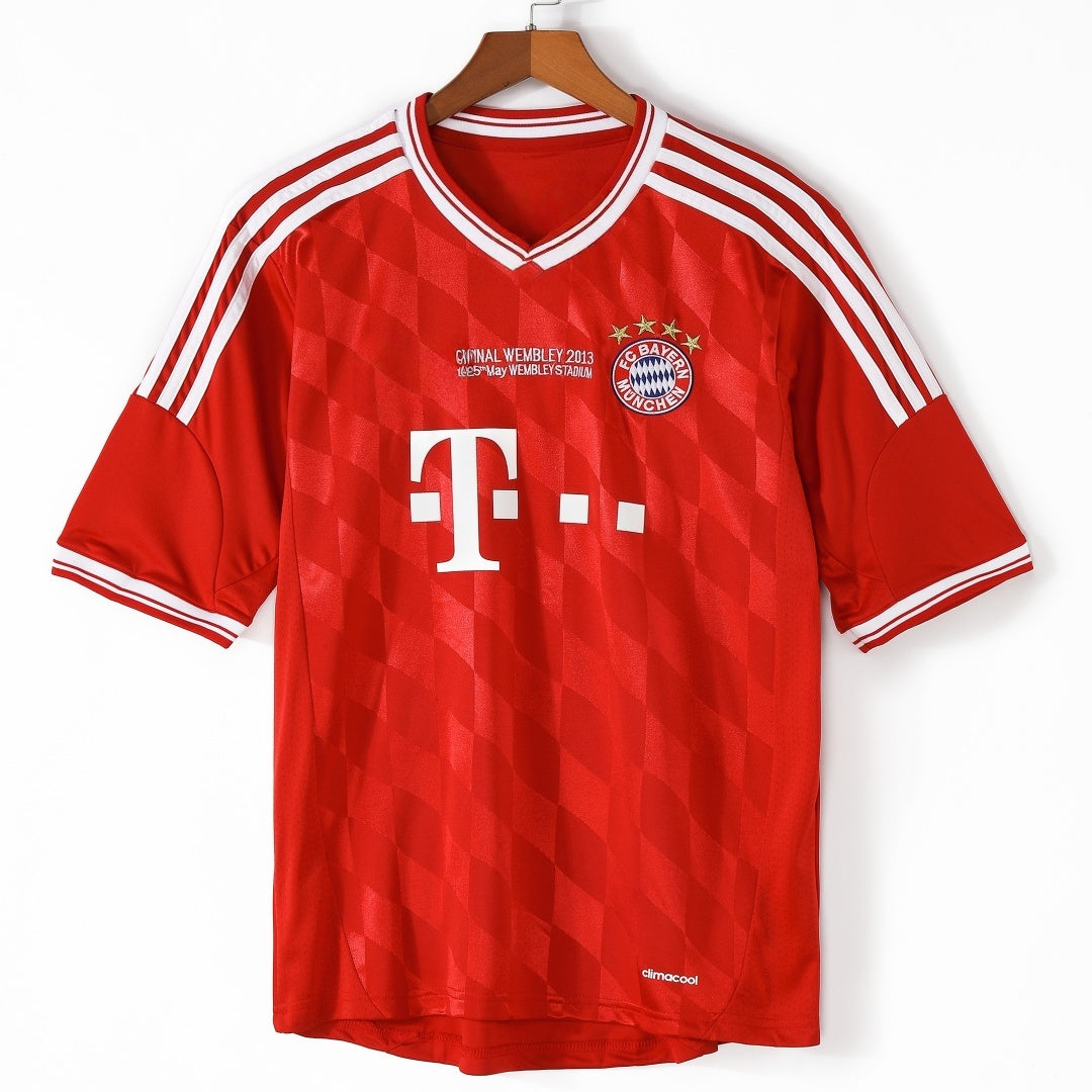 2013-2014 Maillot Bayern Munich Domicile Retro — vue 1