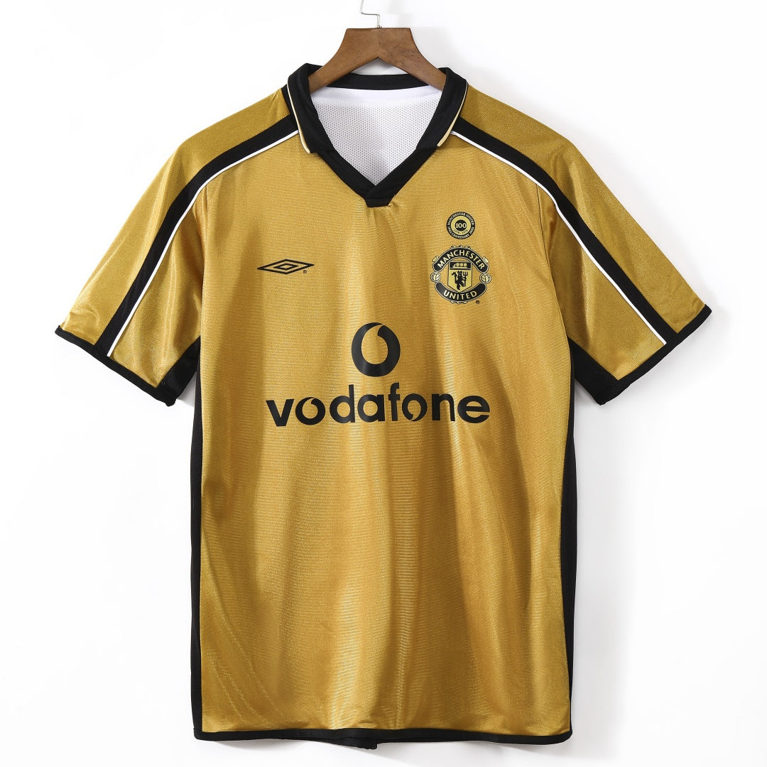 2001-2002 Maillot Manchester United Spécial Retro — vue 1