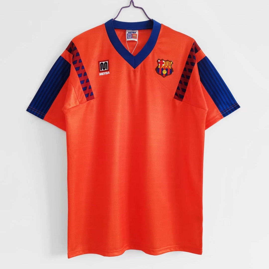 1991-1992 Maillot Barcelone Extérieur Rétro — vue 1