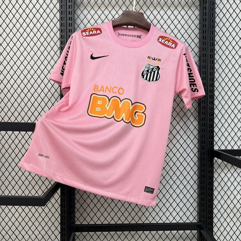 Maillot 11/12 Santos Retro rose — vue 1