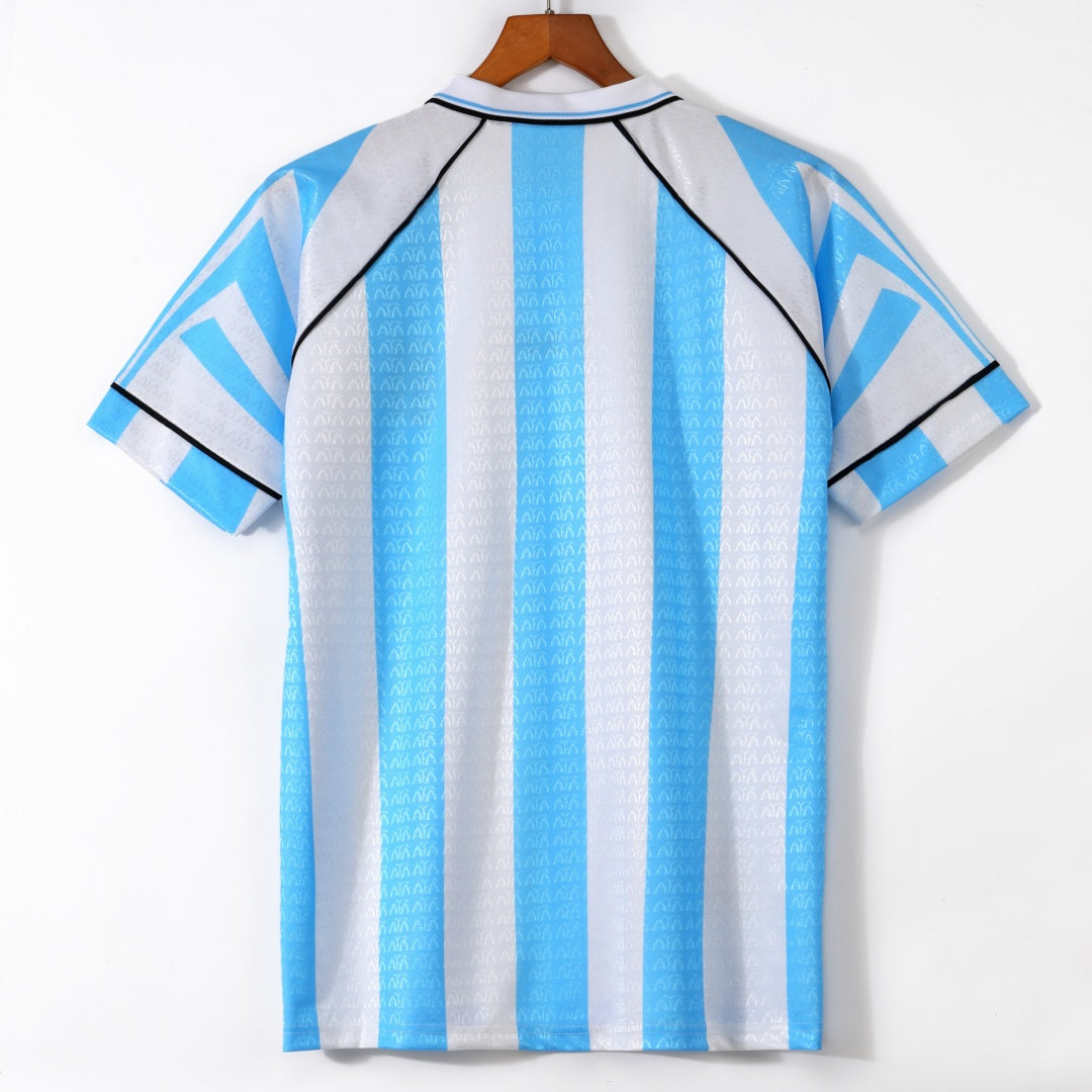 1996-1997 Maillot Argentine Domicile Retro — vue 2