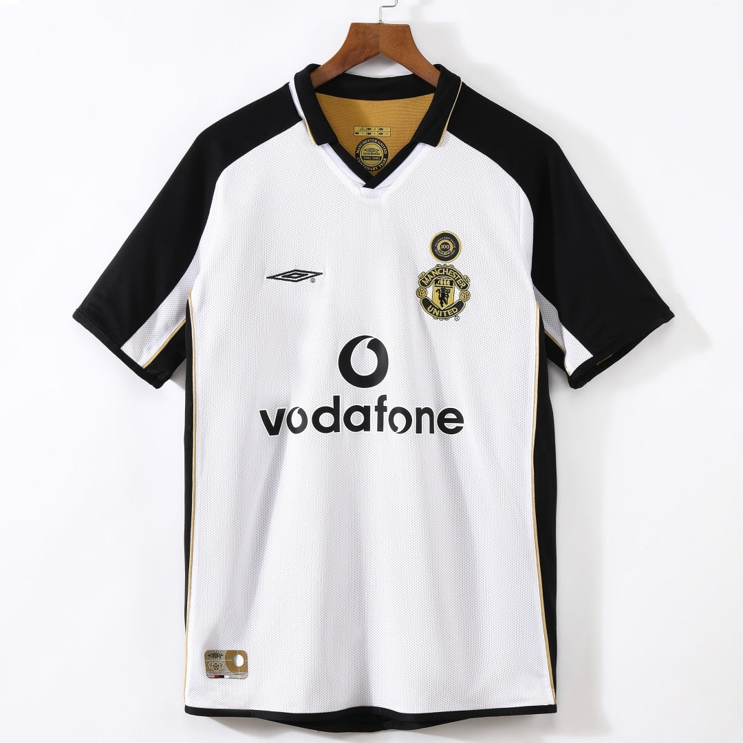2001-2002 Maillot Manchester United Spécial Retro — vue 3