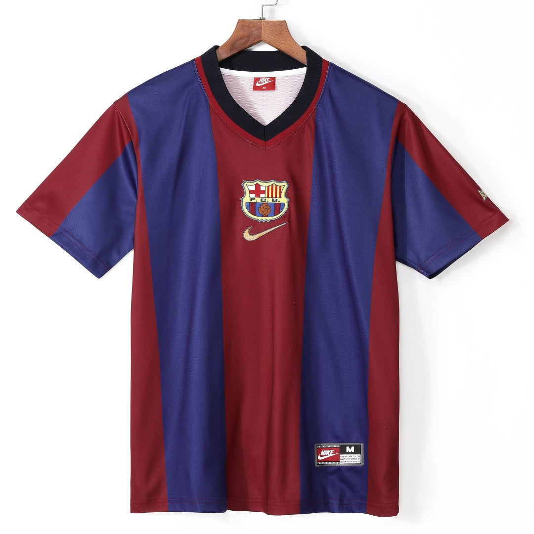 1998-1998 Maillot Barcelone Domicile Rétro — vue 1