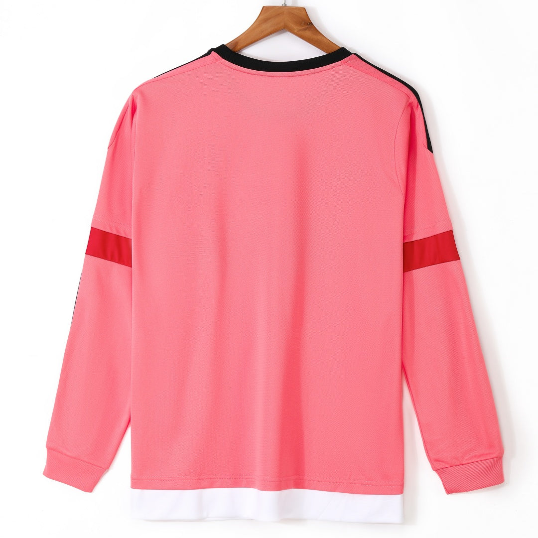 Maillot 2015-2016 Juventus Extérieur Manches Longues Retro — vue 2