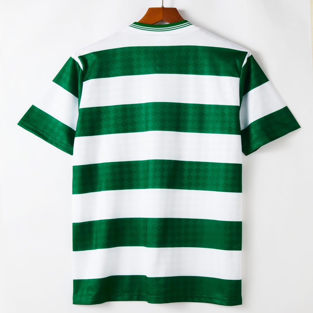 1987-1988 Maillot Celtic Domicile Retro — vue 2