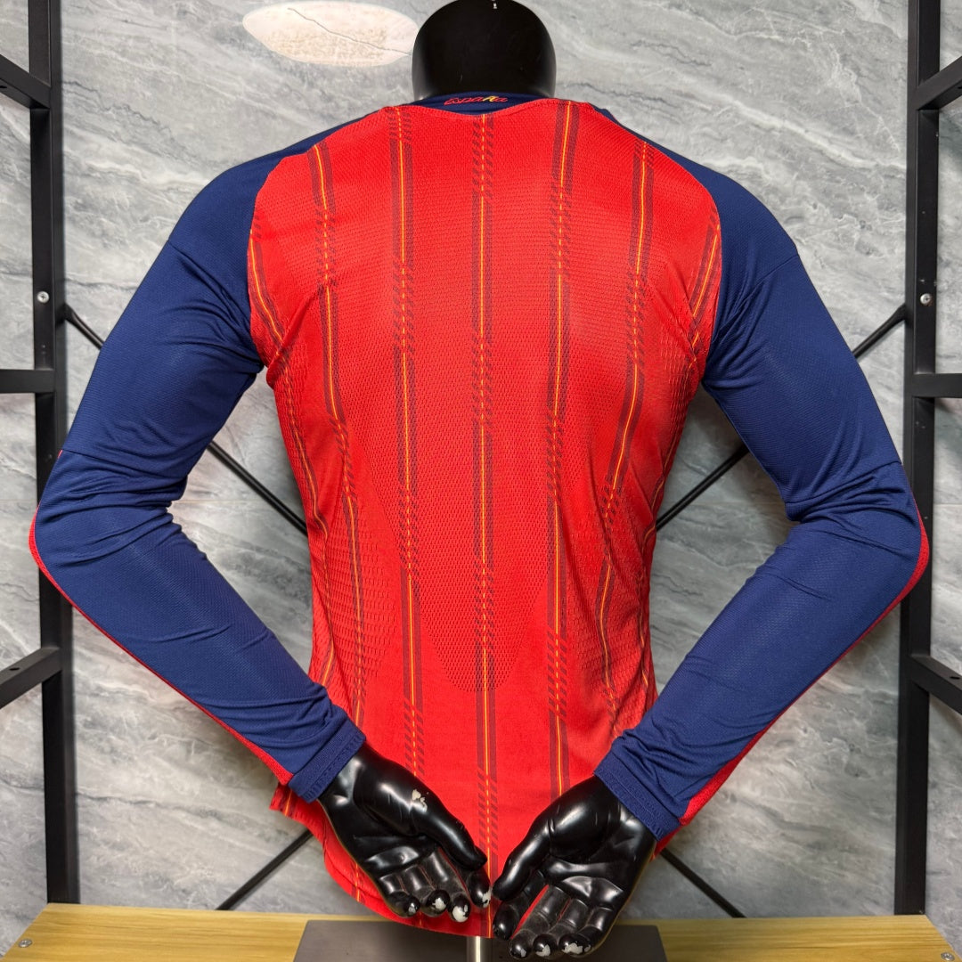 Maillot 25/26 Espagne Domicile player Manches Longues — vue 2
