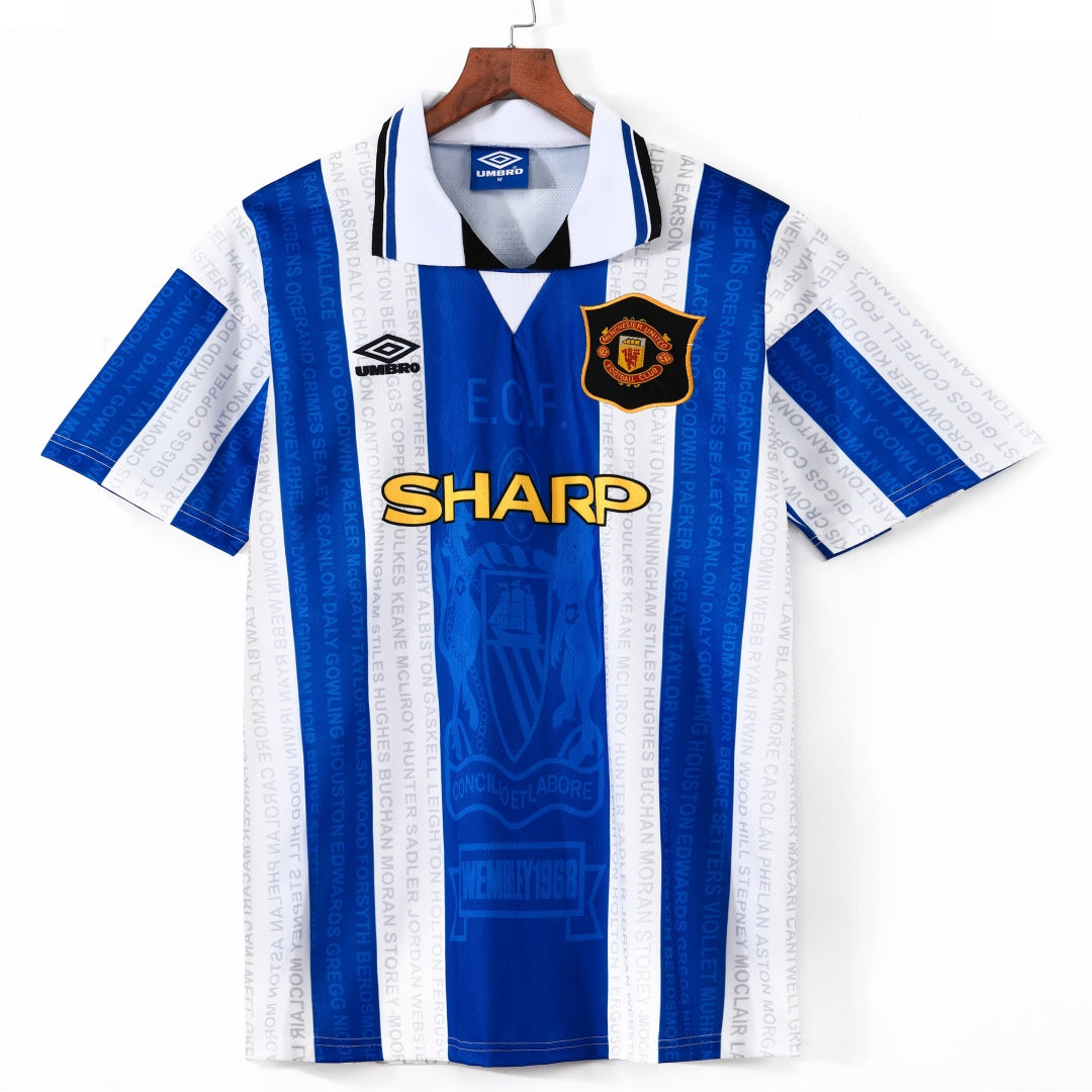 1994-1996 Maillot Manchester United Third Retro — vue 1