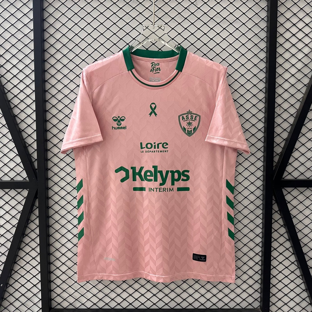 Maillot 25/26 Saint Etienne Spécial rose — vue 1