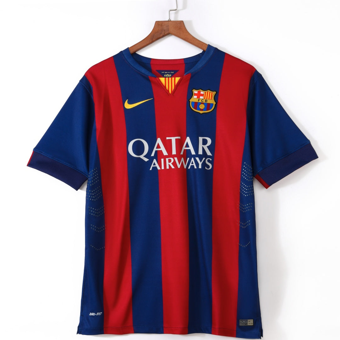 2014-2015 Maillot Barcelone Domicile Rétro — vue 1