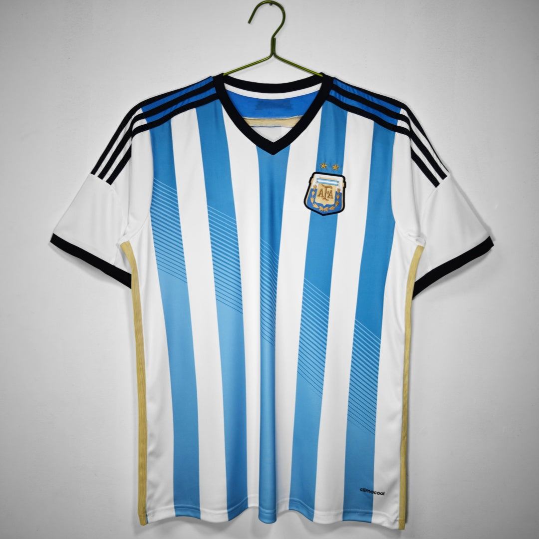2014 Maillot Argentine Domicile Retro — vue 1