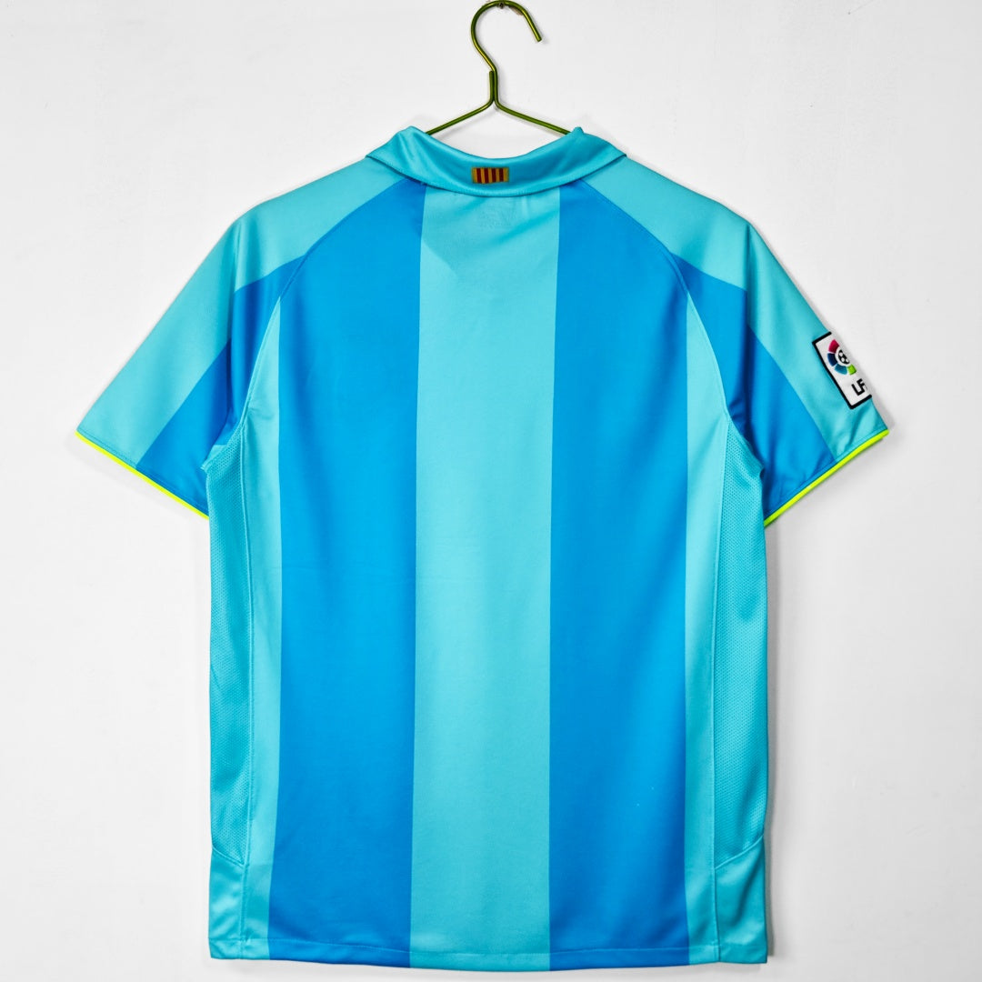 2007-2008 Maillot Barcelone Extérieur Rétro — vue 2