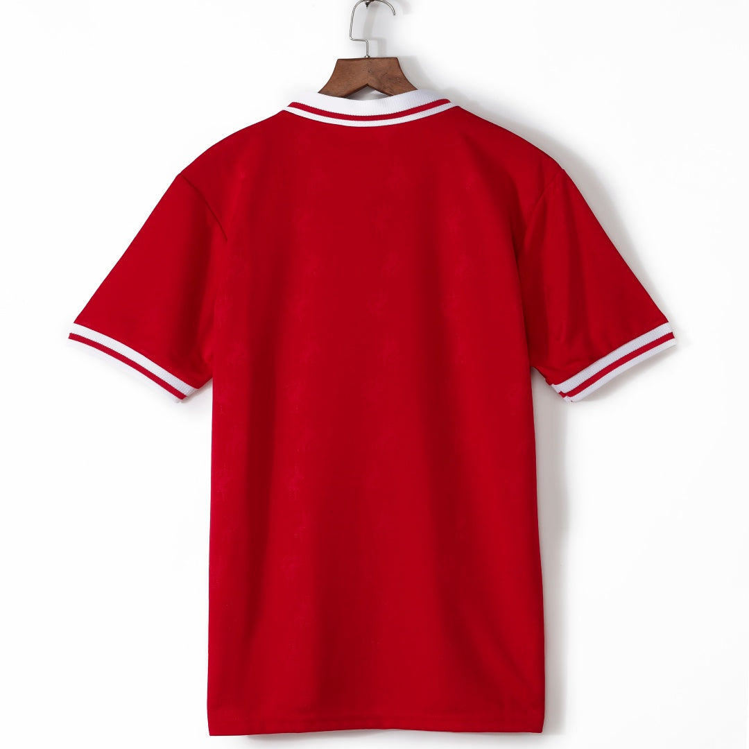 1996-1997 Maillot Liverpool Domicile Retro — vue 2